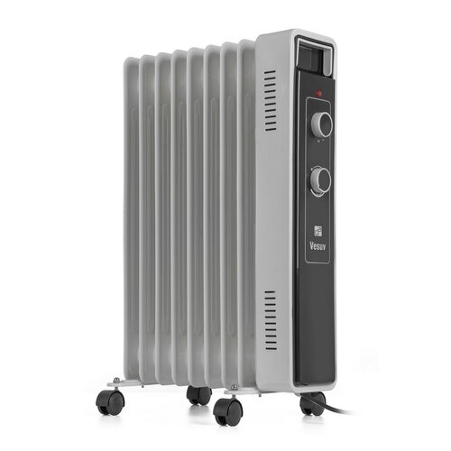 G21 Olejový radiátor Vesuv, 9 žeber, 2000 W, bílá