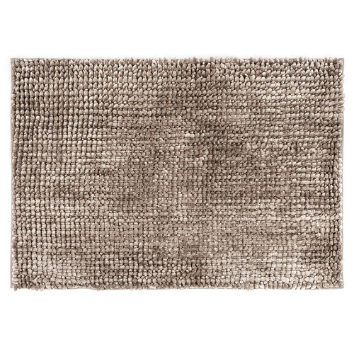 Fürdőszobaszőnyeg Ella micro szürke, 60 x 90 cm