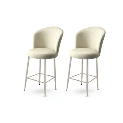 Barstuhl-Set Fora Cream, 2 Stück