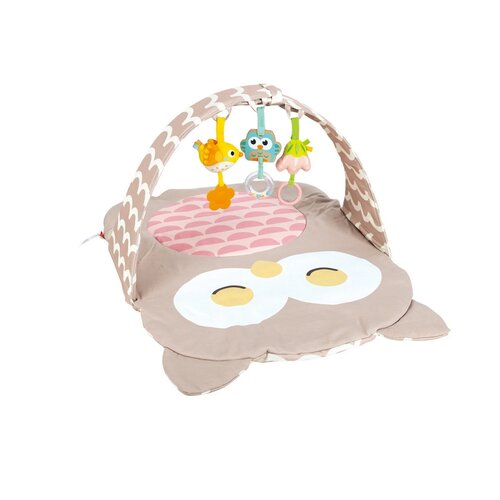 Hape Hrací deka s hrazdičkou - Sova Oskar