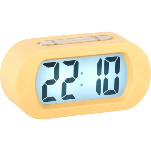 Karlsson KA5753LY stolní digitální hodiny/budík, soft yellow