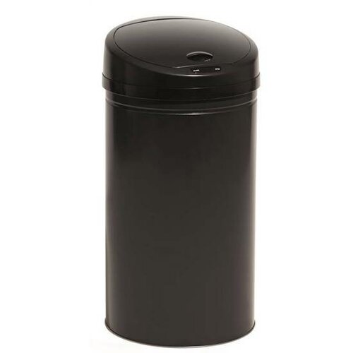 Brilanz Bezdotykowy kosz na śmieci Senzo 60 l, okrągły, czarny