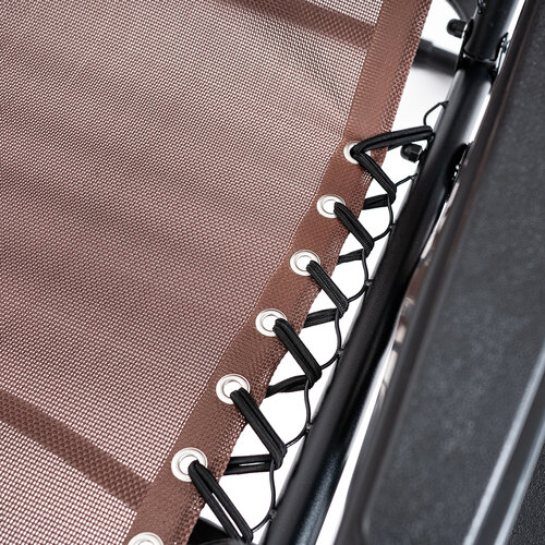 4Home Garten-Positionssessel Relax, Braun