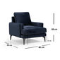 Křeslo Papira Armchair Navy Blue