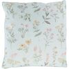 Poduszka Kwiaty jasnoniebieski, 45 x 45 cm