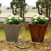 Cono Kerti virágtartó 70 x 70 x 80 cm, corten CORGARDEN 1004