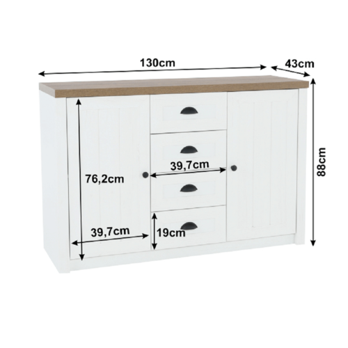 Dulap PROVANCE 2, pin andersen
