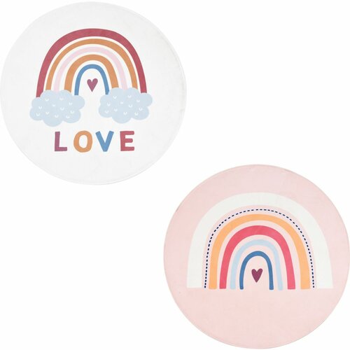 Hatu Covor pentru copii Love, diametru 100 cm