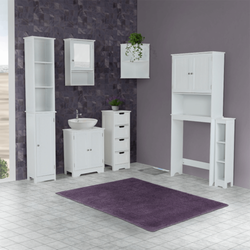Schrank über der Toilette ATENE TYP 5, Weiß