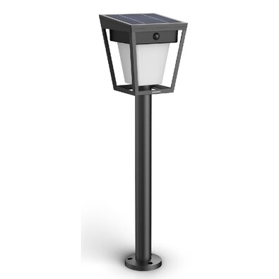 Philips Nissa UltraEfficient Solar LED post,czujnik, czarny, 1,8 W, 250/25 lm, 3000 K