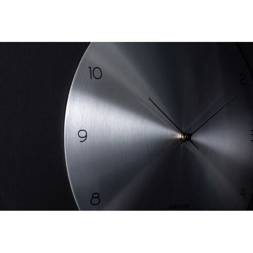 Karlsson 5888SI Designerski zegar ścienny, 40  cm