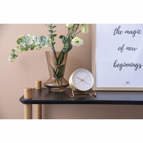 Karlsson 5764WH дизайнерський будильник, 11 см