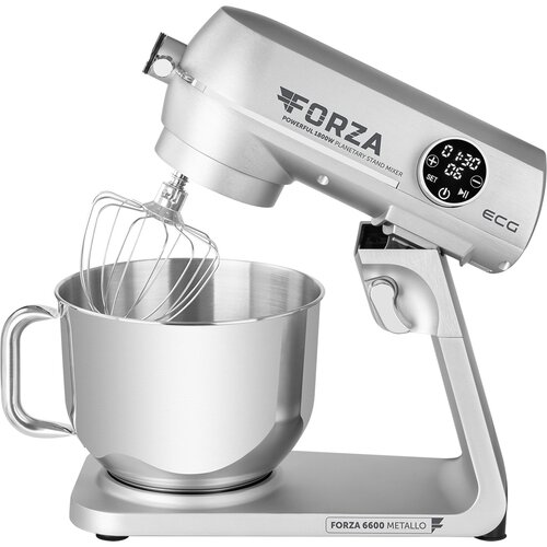 ECG Forza 6600 Metallo Argento konyhai robotgép
