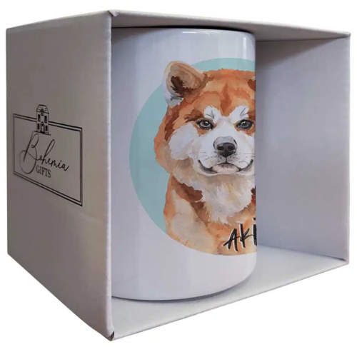 Bohemia Gifts Cană din ceramică - Akita, 350 ml