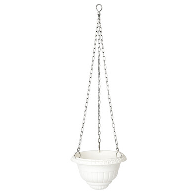 Plastikowa donica Roma 15 cm, biała