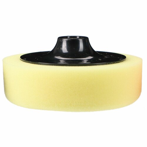 Sixtol Set Polierpads/-schwämme mitAutoreinigungscheibe, 3 Stück