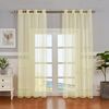 4Home Voile-Gardine Wienna Creme, 150 x 250 cm