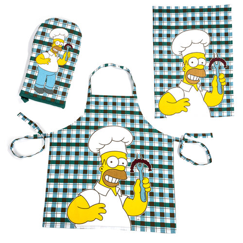 Zestaw kuchenny Homer Simpson i kiełbasa