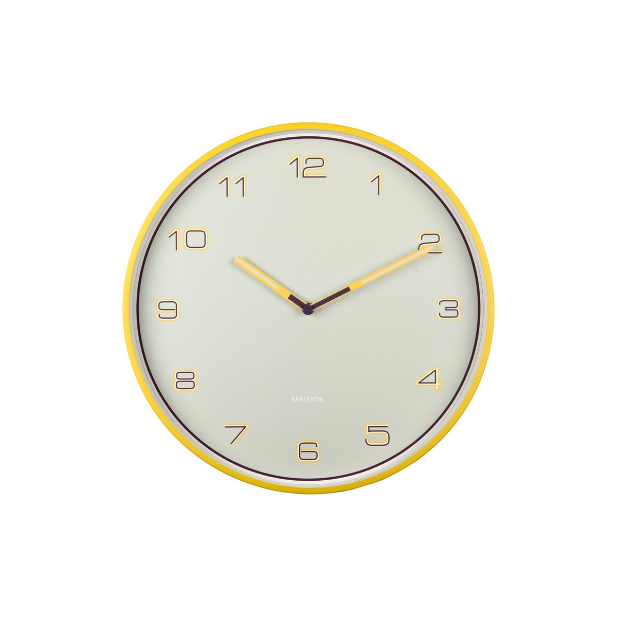 Karlsson 6013BY design falióra sárga, átmérő 40 cm