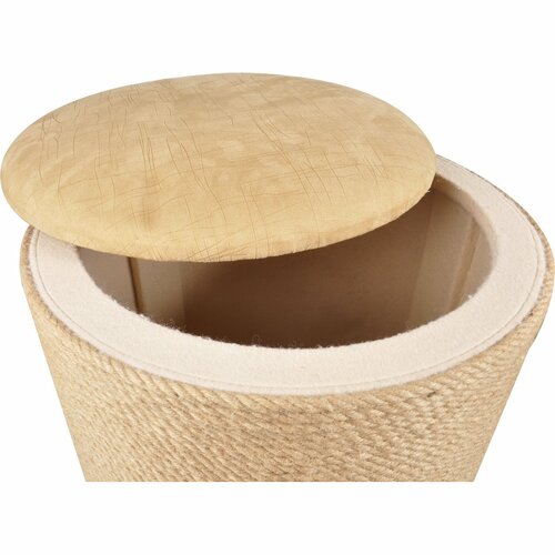 Flamingo Kratzbaum für Katzen 3in1 OTTOMAN beige, 46 cm