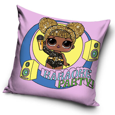 Prevleka za blazino L.O.L. Surprise Karaoke Party,40 x 40 cm