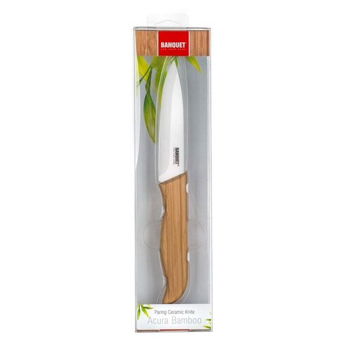 Banquet Keramický nůž praktický Acura Bamboo, 
20 cm - thumb (1)