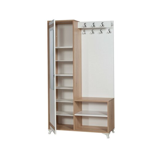 Set de hol Inci White and Sonoma Oak