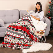 Pătură imitație de blăniță 4Home Winter design, 150 x 200 cm