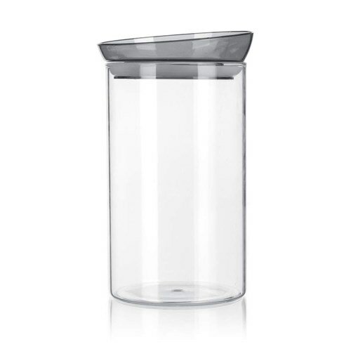 Banquet Glasdose MABEL 1,85 l, grau