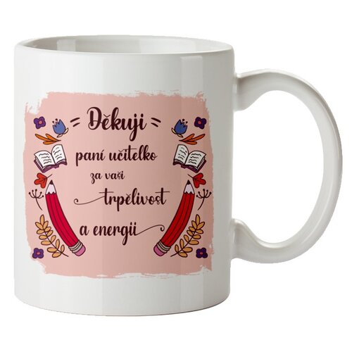 Bohemia Gifts Keramický hrnček - Pro učitelku, 350 ml