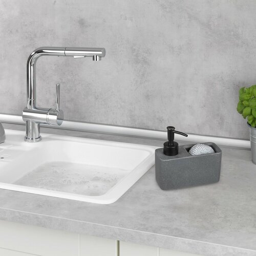 Wenko Дозатор для миючих засобів з місцем для губки Resa