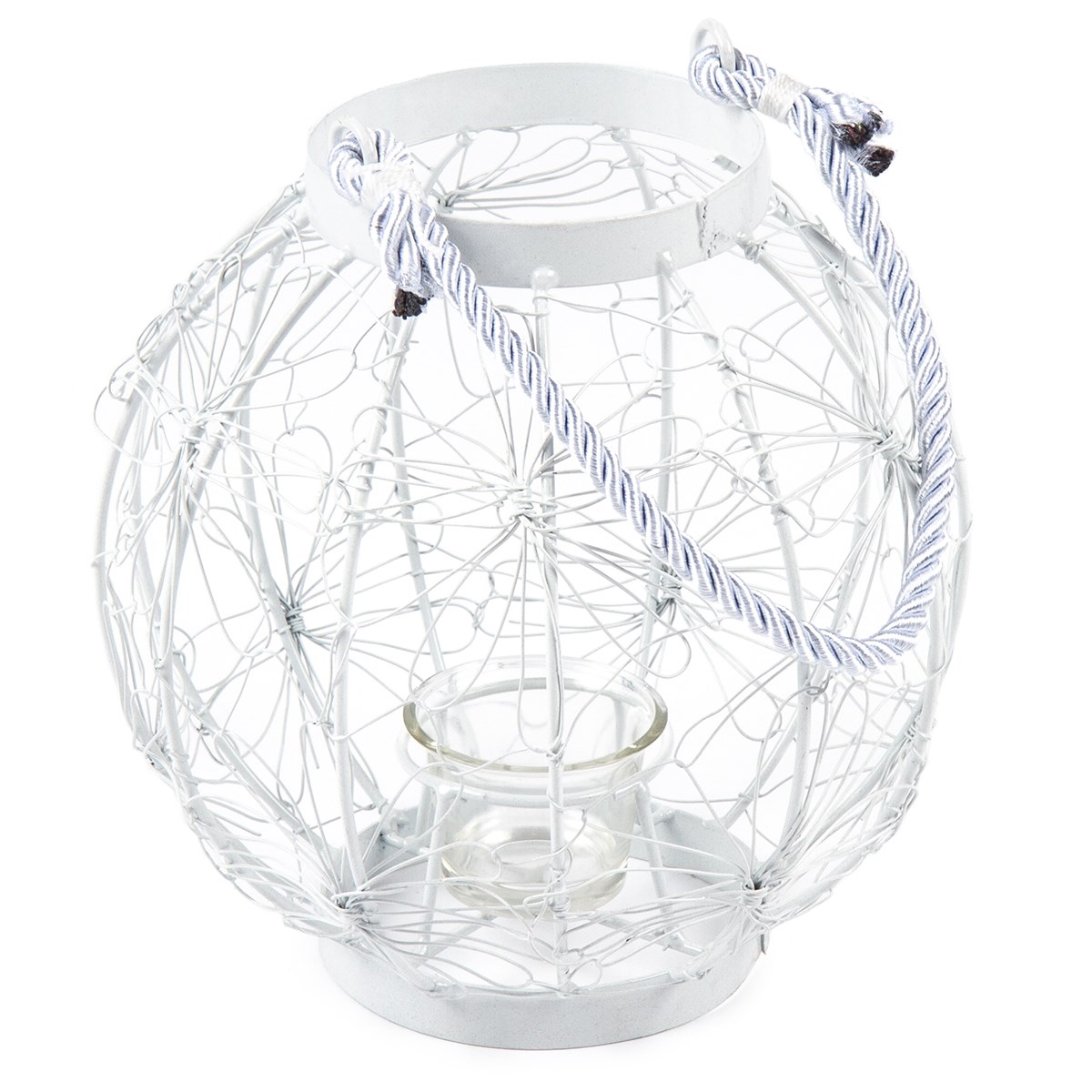 Kovový lampáš, 20 cm