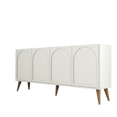 Schrank Lyon Cream and Walnut