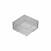 Compactor Crystal kis szervező, 9,5 x 9,5 x 5 cm
