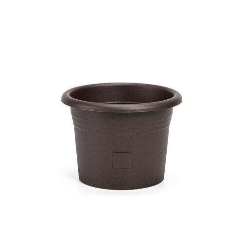 Plastia Ghiveci cu auto-irigare Narza diametru 35cm, ciocolată