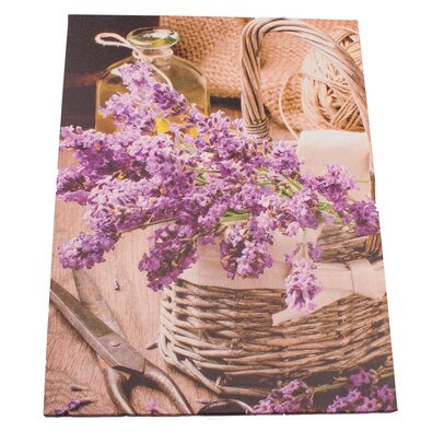 Картина на полотні Натюрморт з лавандою, 30 х 40 см