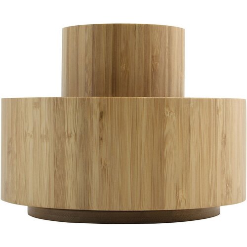 MSV Bambusov vrtljivi organizator za kozmetiko Isalys 20 x 15,3 cm