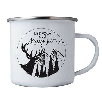 Bohemia Gifts Pločevinka - Les volá, 350 ml