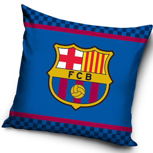 Polštářek FC Barcelona Logo, 40 x 40 cm