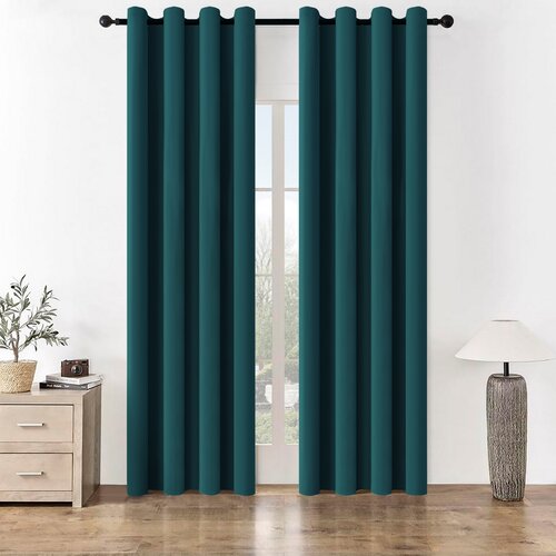 4Home Manila sötétítő függöny petrol, 150 x 250 cm