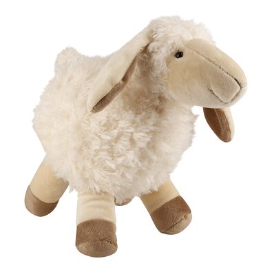 Oaie de pluș Vlnka 33,5 cm, crem