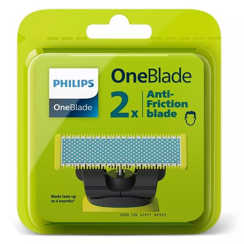 Wymienne ostrza Anti-Friction do Philips OneBlade QP225/50