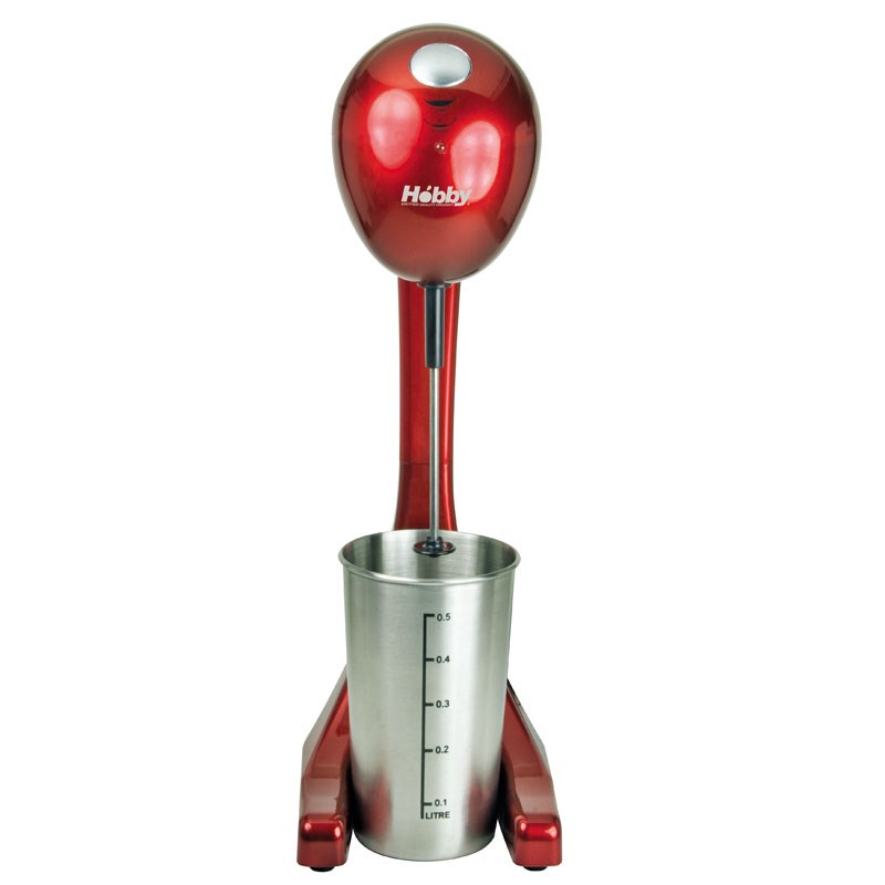 Frapovač HOBBY BM-209 SR, kovová nádoba, červená
