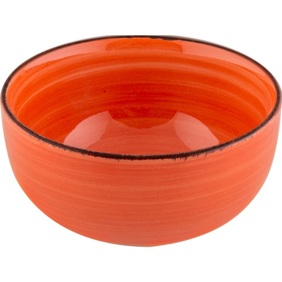Lamart LT9099 Happy kerámia tál, átmérő 11,5 cm, narancssárga, narancssárga akciós termékkép 1