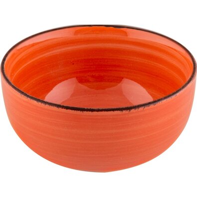 Castron ceramic Lamart LT9099 Happy , diametru11,5 cm, portocaliu