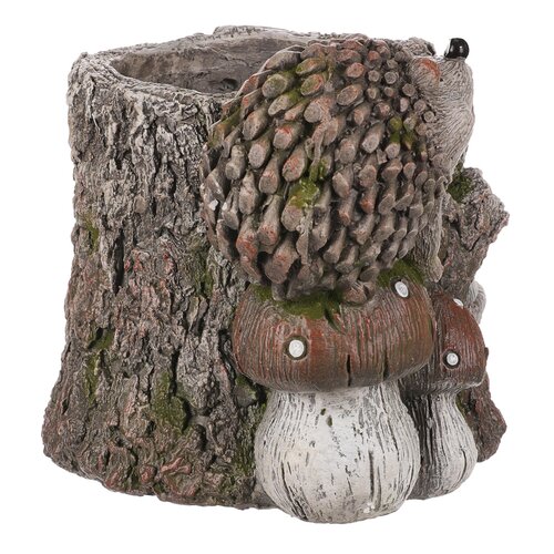 Ambalaj pentru flori, Butuc cu arici, 35 x 22 x 23 cm, MgO