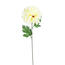 Kwiat sztuczny Chryzantema 50 cm, jasnożółty