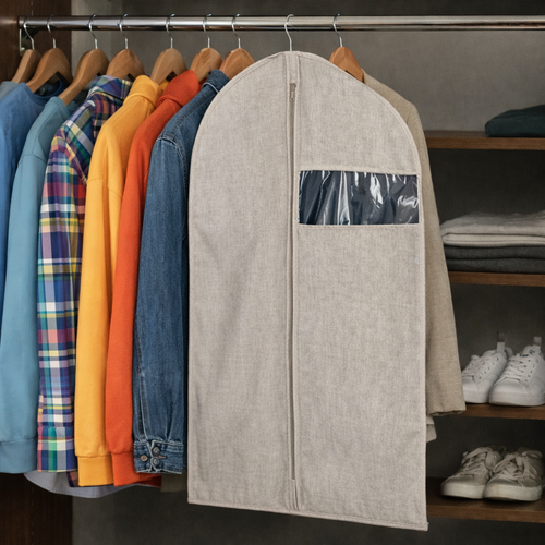 Compactor Надміцний чохол для костюмів та коротких суконь OXFORD, 60 x 100 см