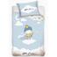 BedTex Baumwollbettwäsche Little Prince blau , 100 x 135 cm, 40 x 60 cm