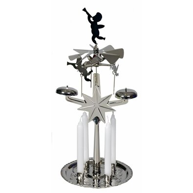 Angelska zvonjenje DE Luxe srebrna